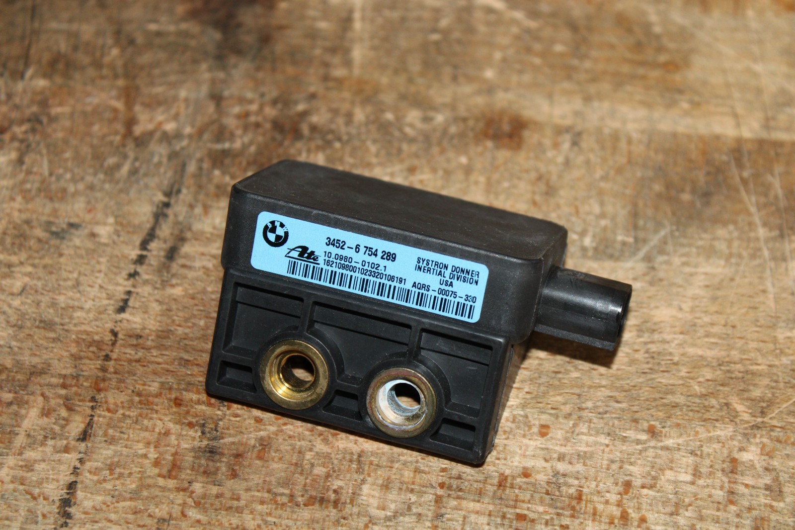 2000-2001 BMW E46 Z3 M3 Yaw Turn Rate Sensor Blue Label 34526754289