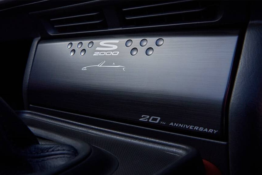Honda JDM OEM 20th Anniversary Radio Door Cover - S2000 AP1/2