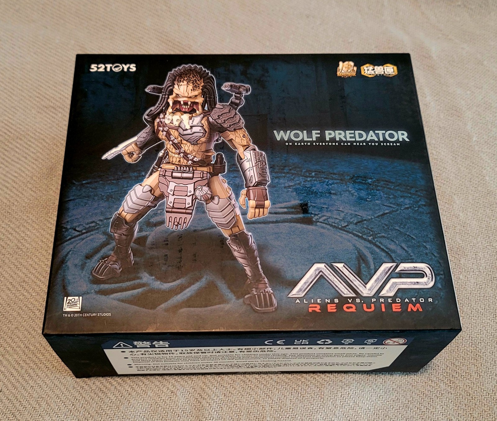 *USA Seller*  52toys IB-17 Wolf Predator (without bonus items)