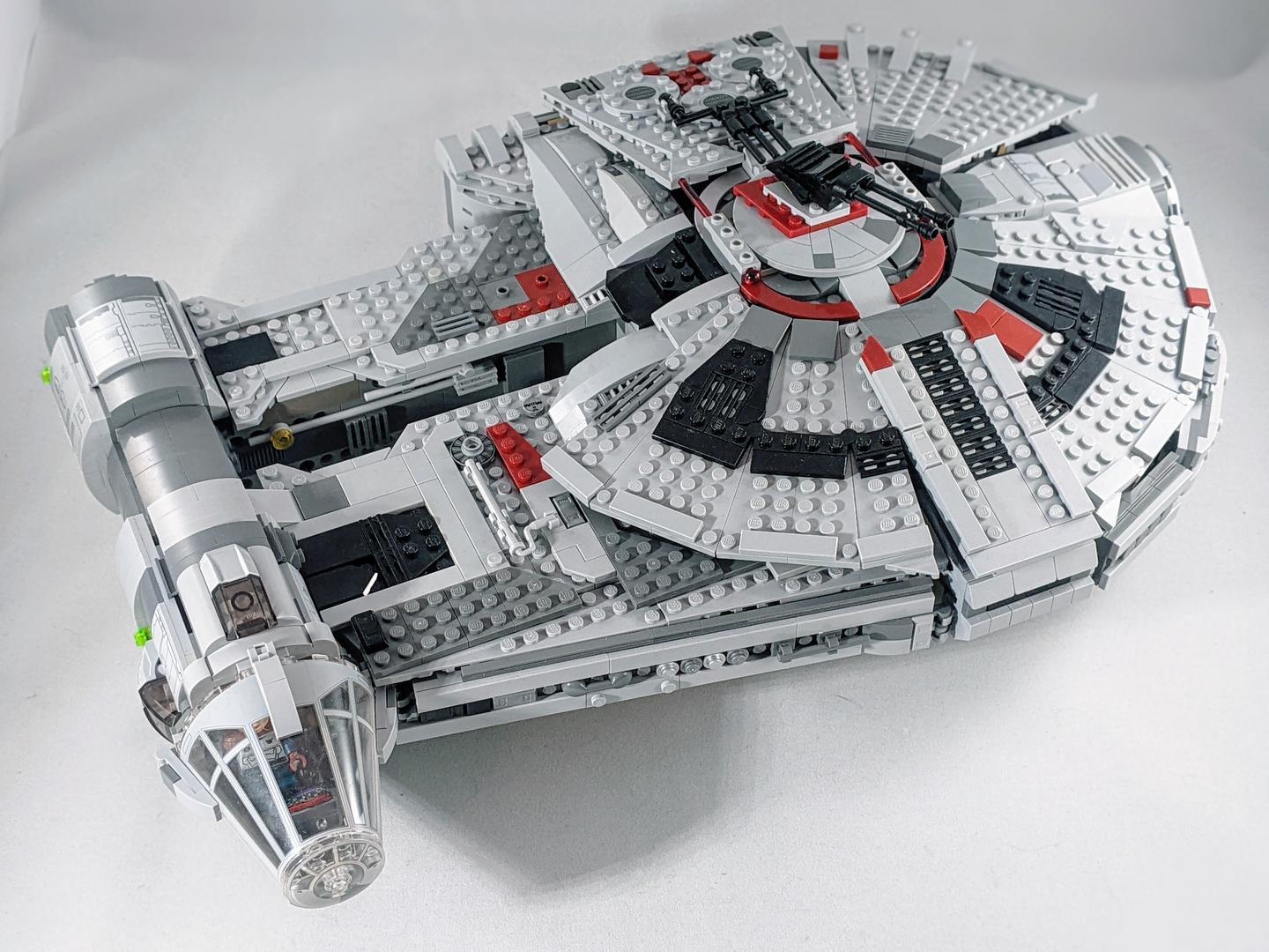 Modubrix Mocs Building Blocks YT-2400 Freighter Sato\'s Hammer Set Bricks Toy Kit