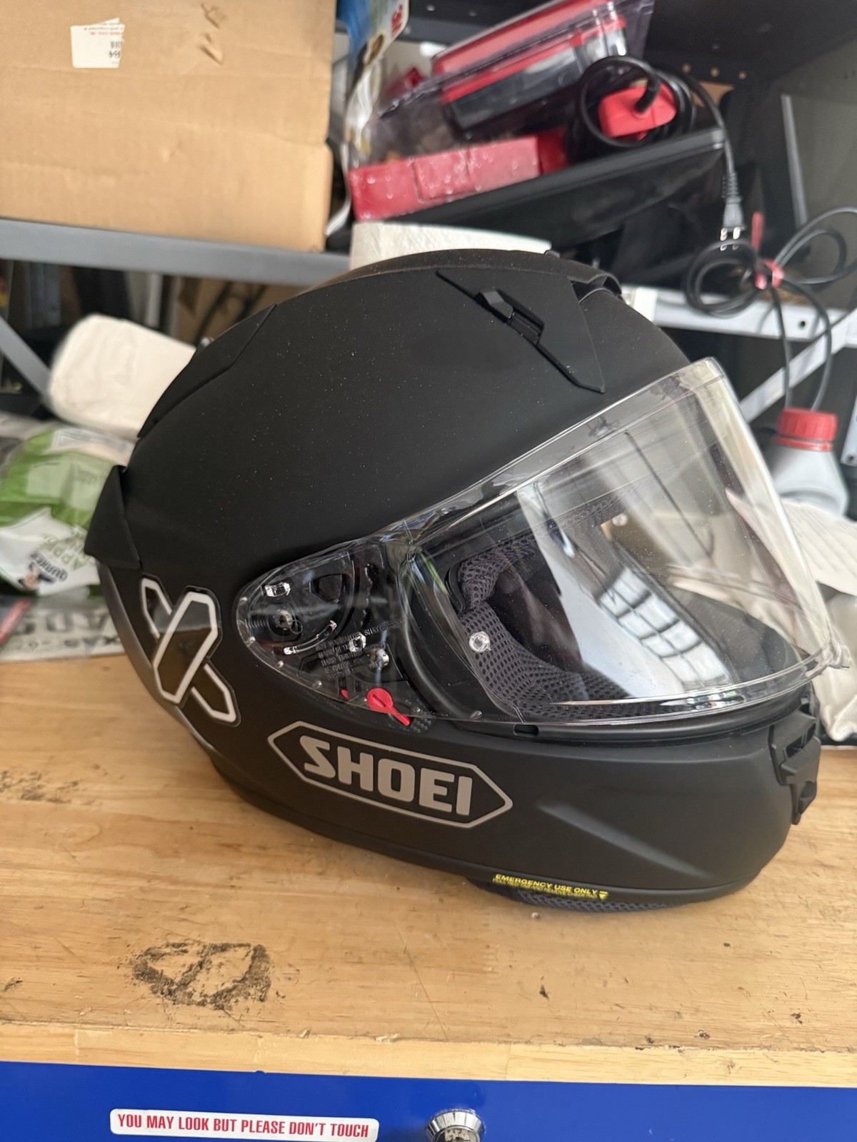 SHOEI X-FIFTEEN X15 HELMET Matte Black SMALL