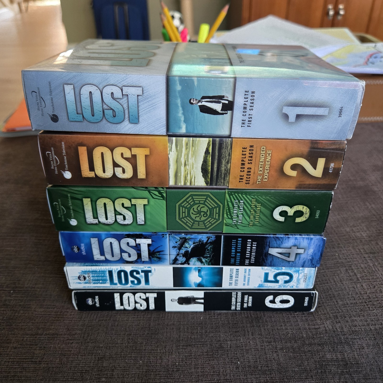 Lost Complete Series DVD Box Sets Lot Seasons 1-6 