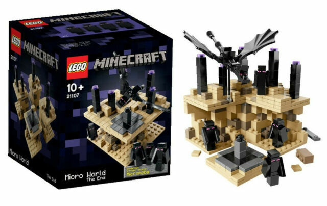 Retired LEGO 21107 Minecraft Micro World The End ** BRAND NEW FACTORY SEALED ** Retired LEGO 21107 Minecraft Micro World The End ** BRAND NEW FACTORY SEALED **