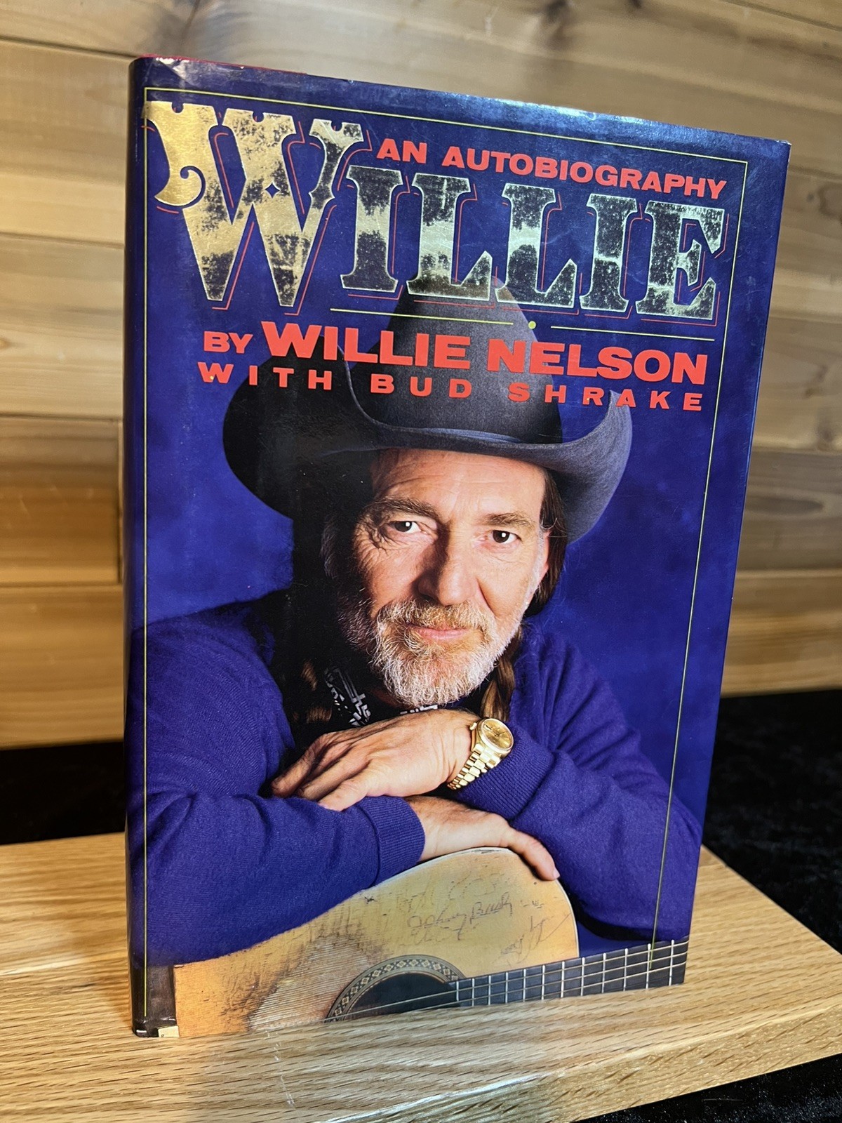 MINT SIGNED Willie Nelson & Bobbie Nelson \'Willie An Autobiography\' HC/1ST 1988