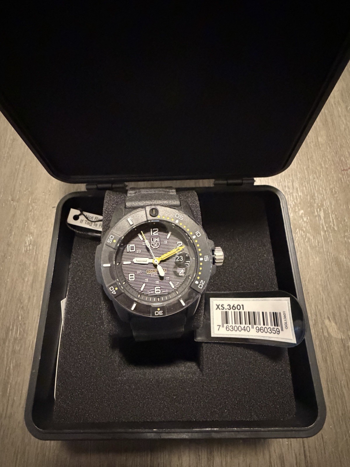 Luminox Navy Seal Carbonox Men\'s Watch Set XS.3601