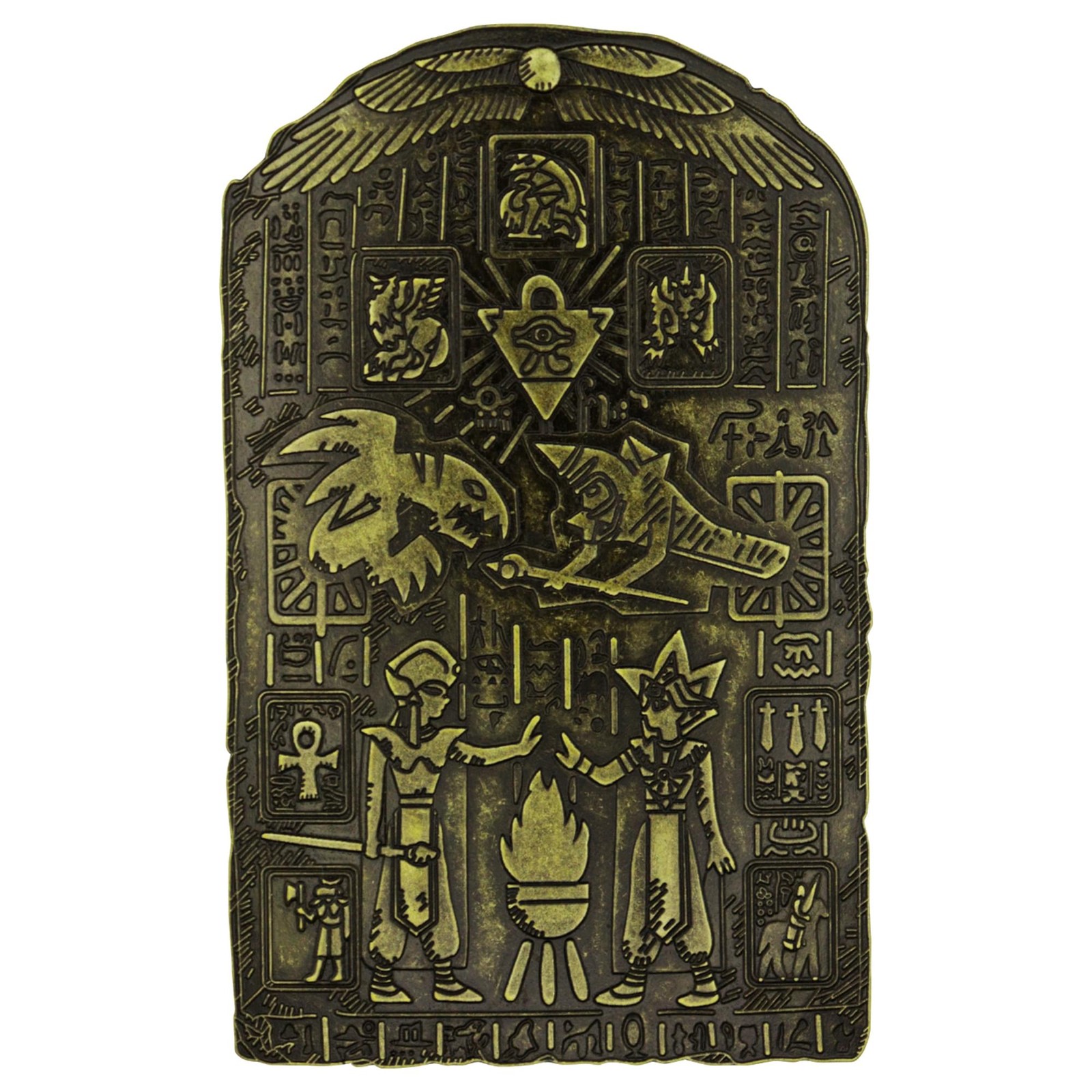 Yu-Gi-Oh Tablet Of Memories Limited Edition Embossed Metal Ingot
