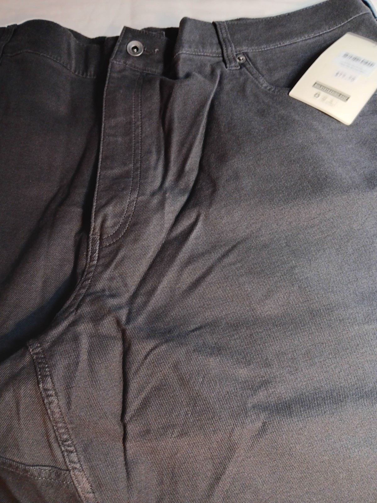 Duluth Trading Pants Men\'s Pitch Pro French Terry Flex 5 Gunmetal Gray 62752 Duluth Trading Pants Men\'s Pitch Pro French Terry Flex 5 Gunmetal Gray 62752