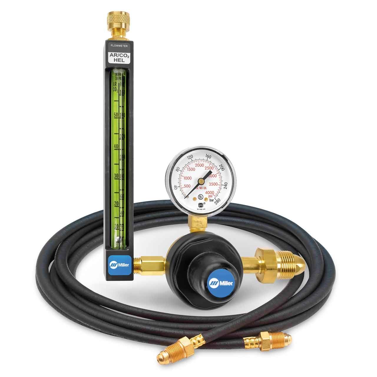 Miller 22-30-580-6 20 Series Flowmeter Regulator with Gas Hose