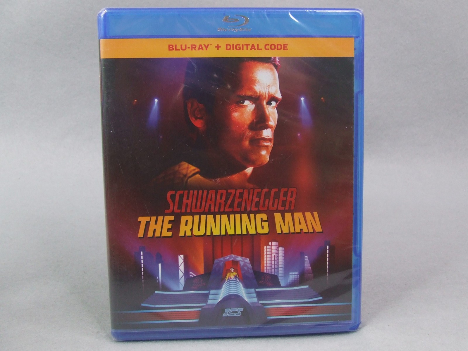 The Running Man (Blu-ray) 1987 Arnold Schwarzenegger Sci-Fi Distopian Film