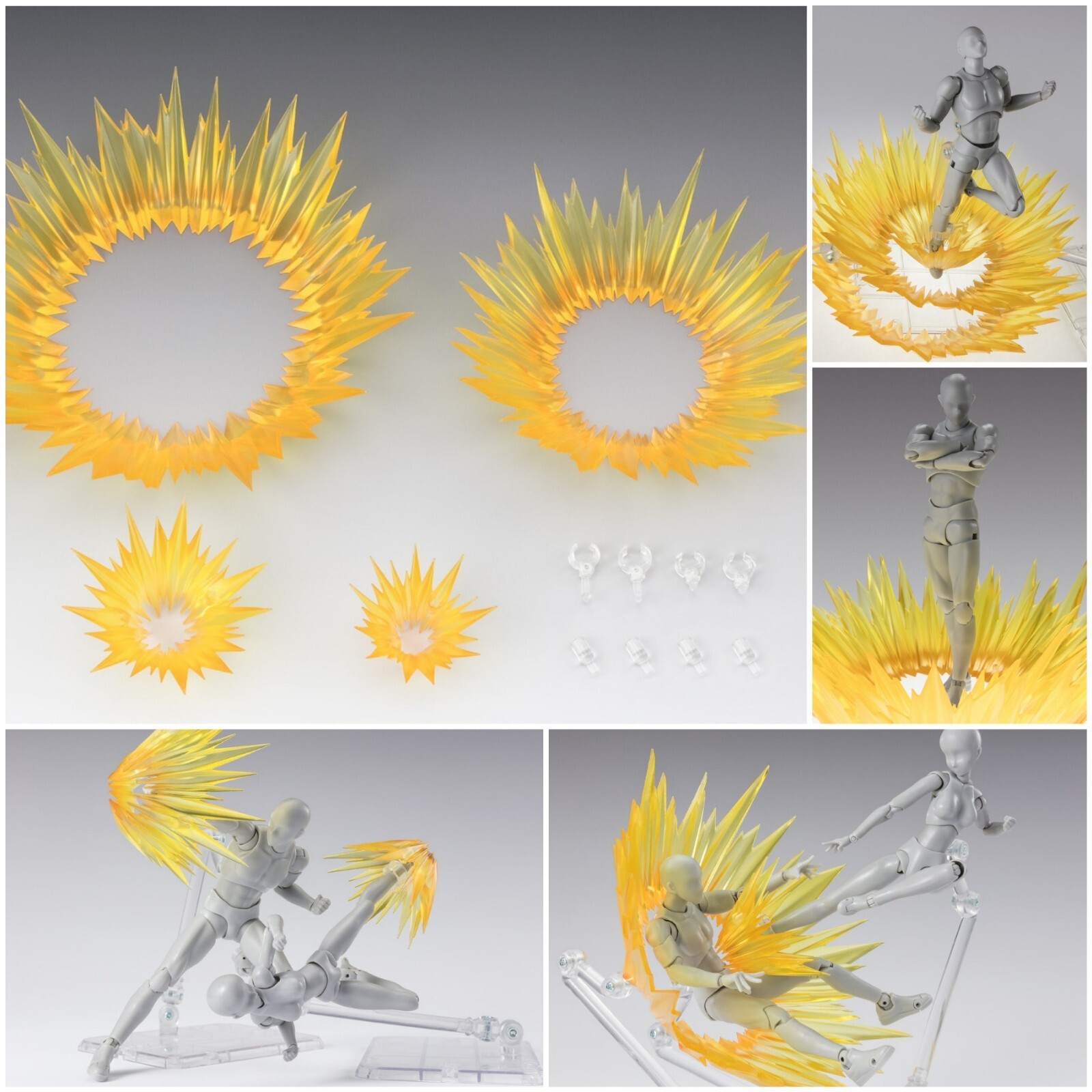 Tamashii EFFECT SHOCK IMPACT Yellow Version Bandai Japan