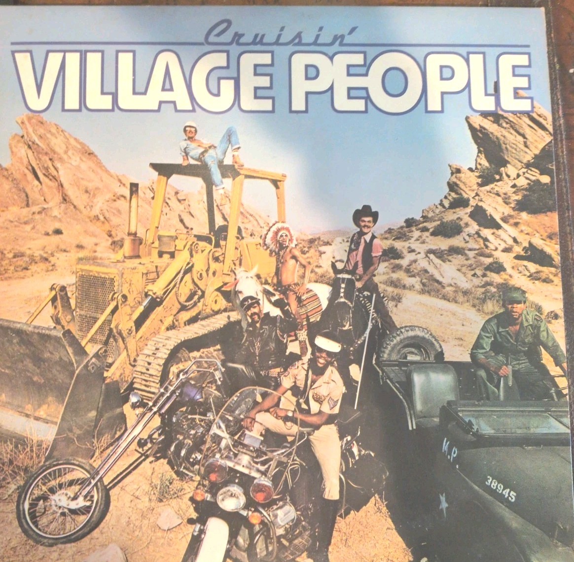 Village People 1978 Casablanca Records Vinyl Lp 33 Great Jacket Photo Ex