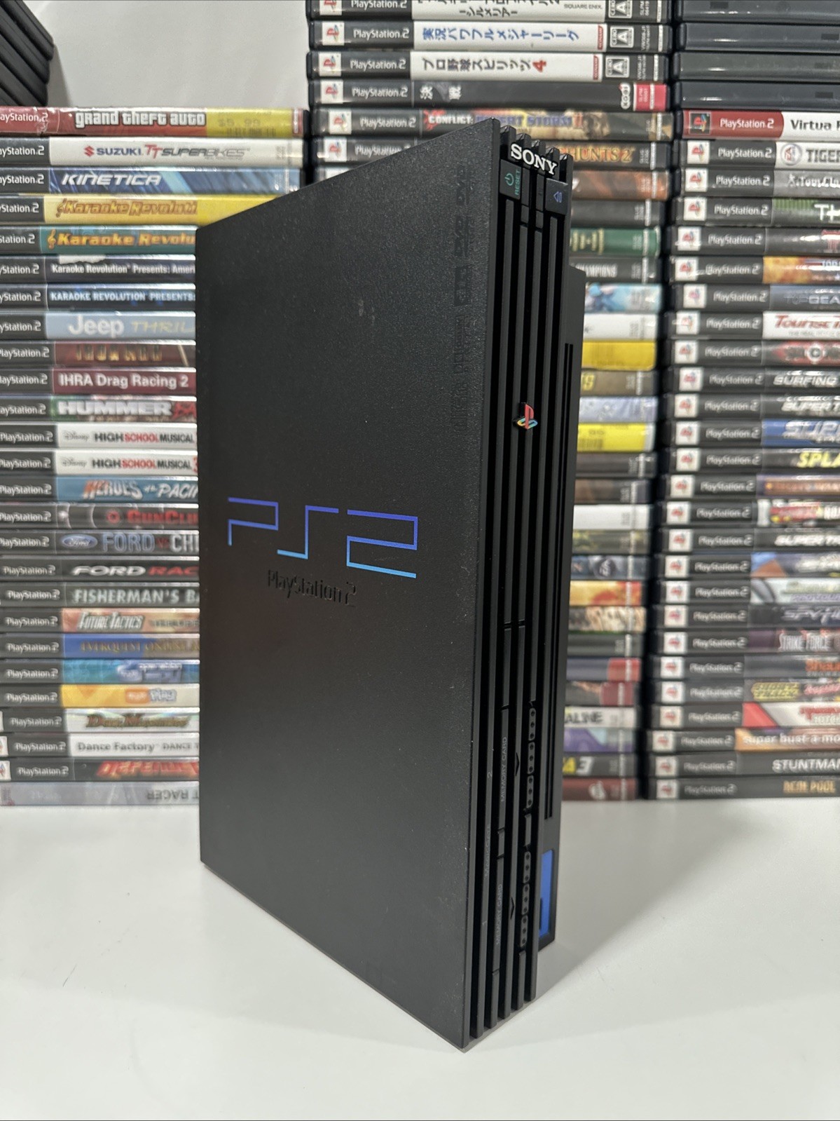 Sony PlayStation 2 Fat PS2 Black Console Only FOR PARTS OR REPAIR