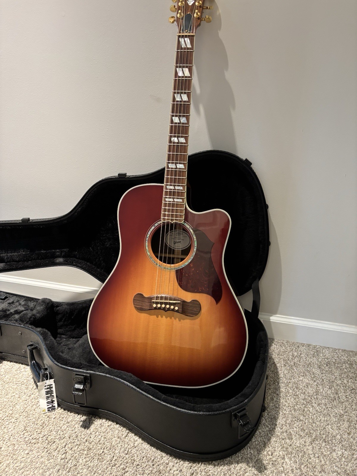 Gibson Songwriter Standard EC Rosewood Acoustic-Electric Guitar Rosewood Burst