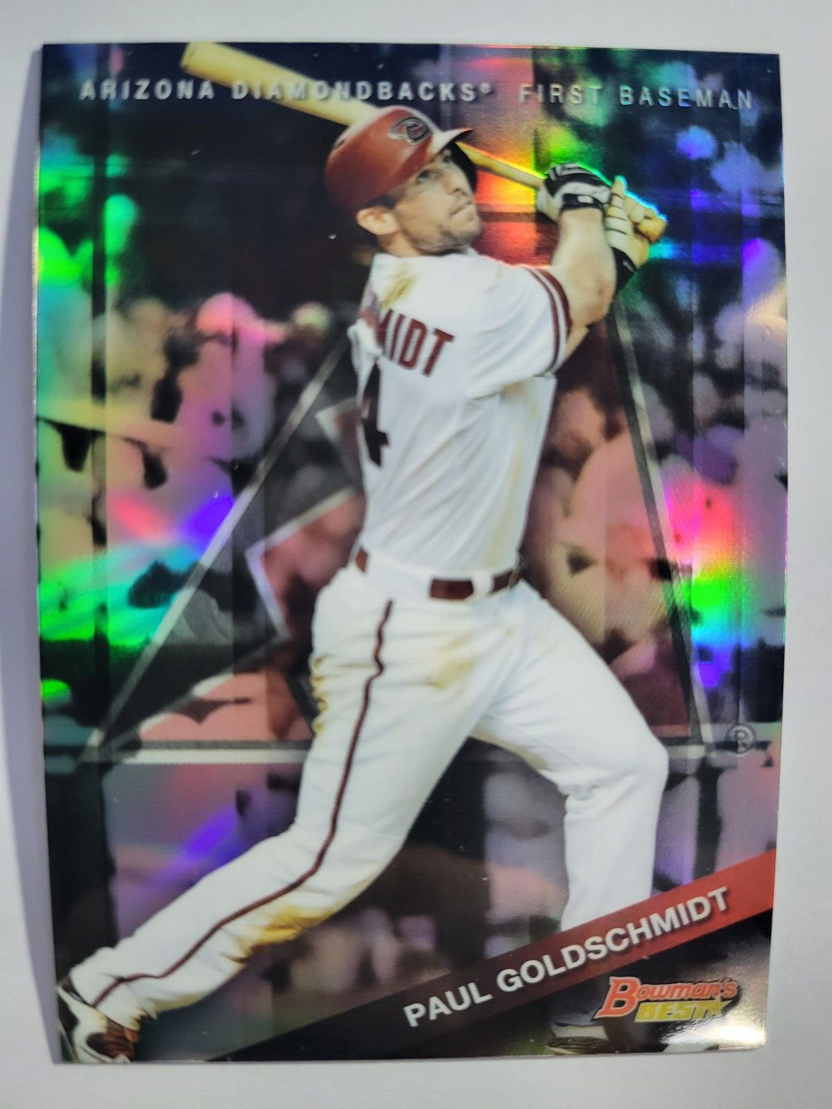 Paul Goldschmidt 2015 Bowman's Best #39 Refractor Cardinals Paul Goldschmidt 2015 Bowman's Best #39 Refractor Cardinals