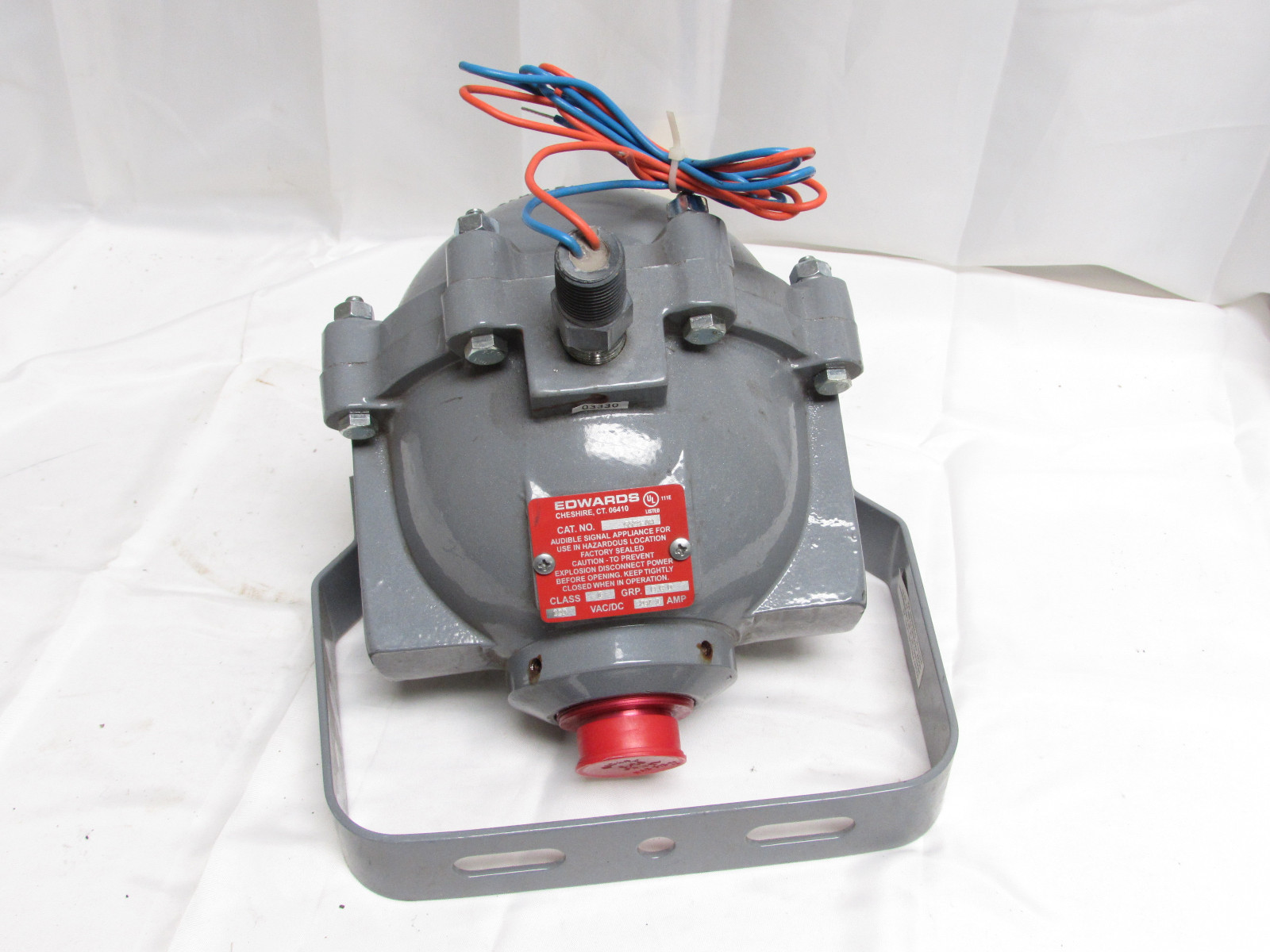 EDWARDS 5523-AH AUDIBLE SIGNAL APPLIANCE CLASS I 120VAC/DC 0.28/0.1A **NNB**