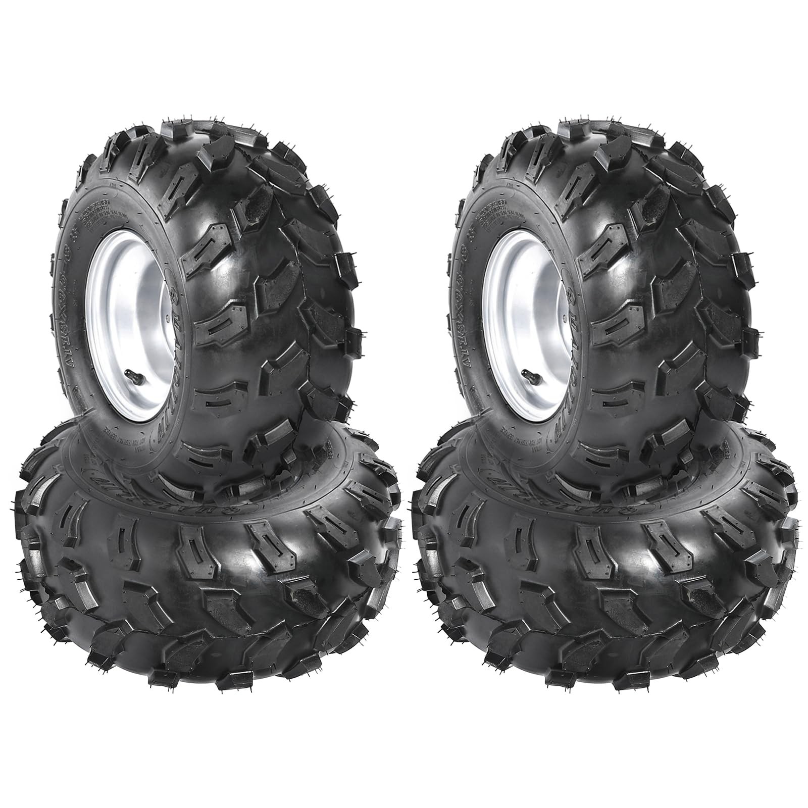 A 18x9.50-8 ATV Tire/Rim 4x110mm 8in Wheel for Kazuma/Taotao