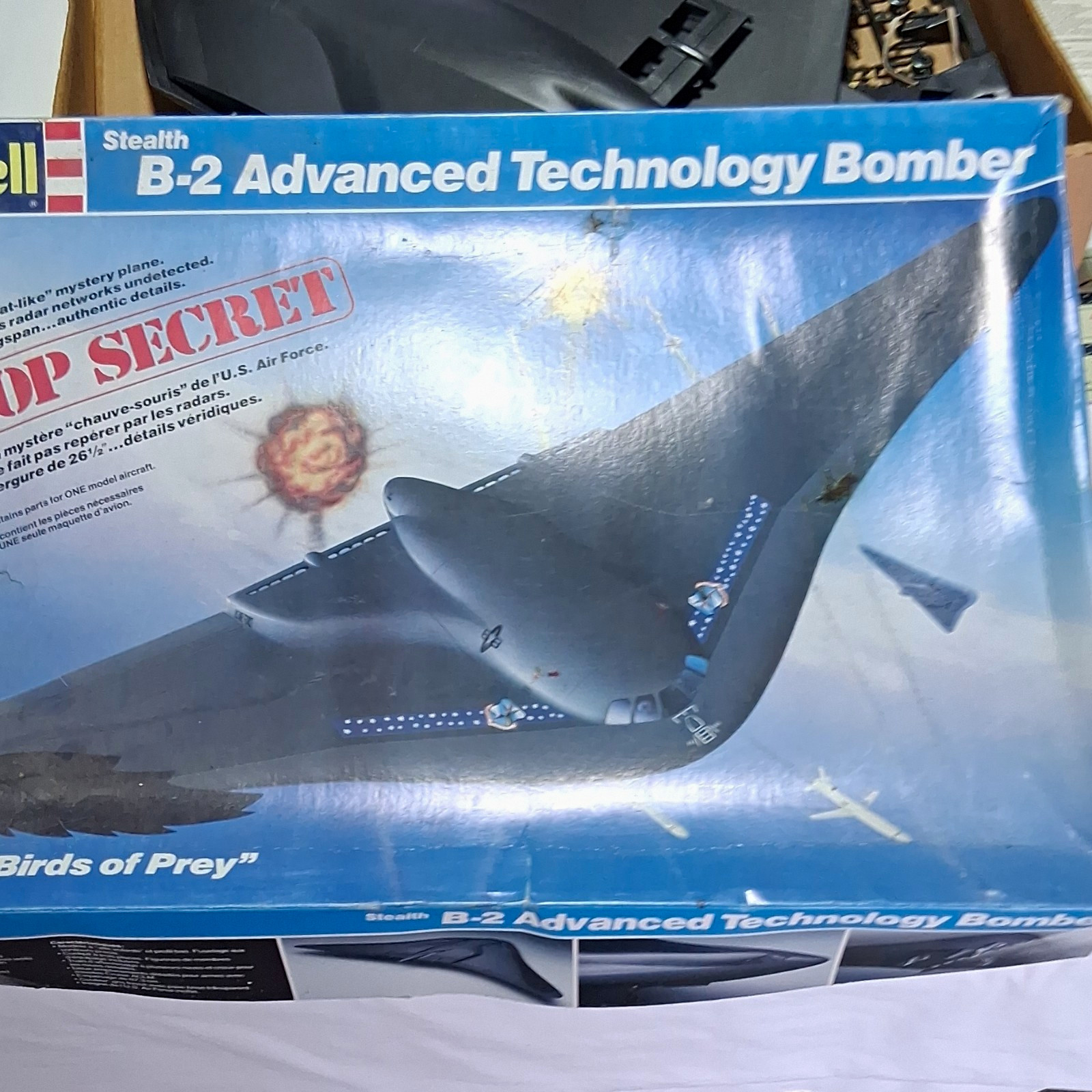 Revell Stealth B-2 Advanced Technology Bomber 1:72 Airplane Kit Decals 4577 Revell Stealth B-2 Advanced Technology Bomber 1:72 Airplane Kit Decals 4577