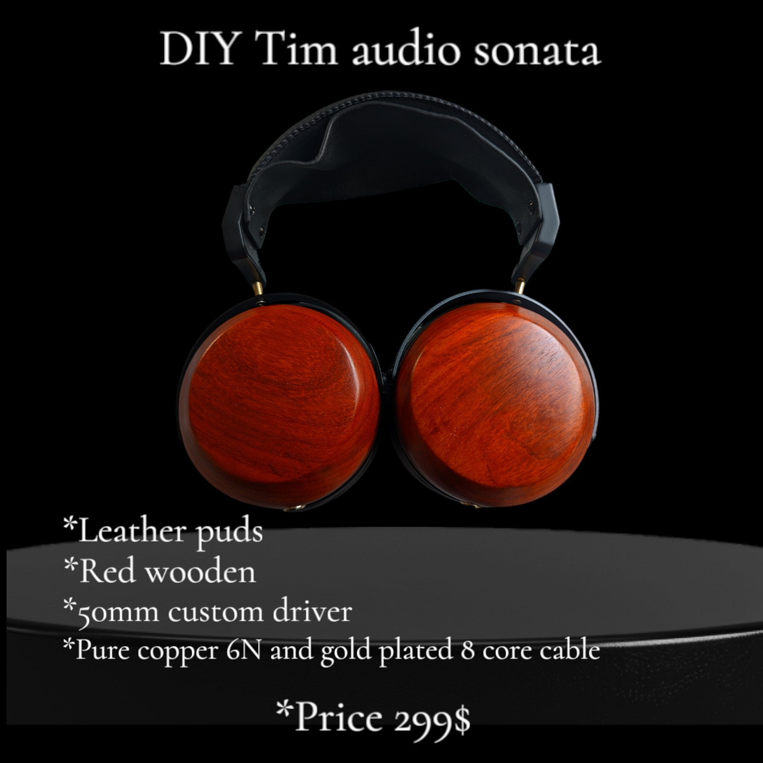 DIY Tim audio Sonata  audiophile headphones  HI-FI HI-END sound  ≈ 2000USD+