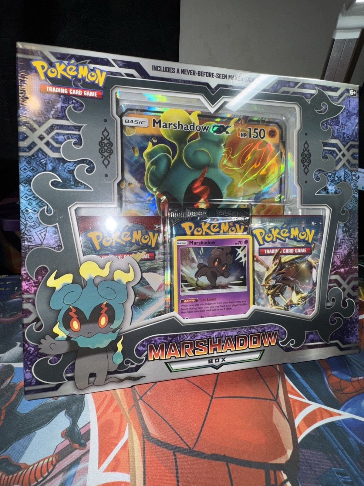 Pokemon TCG: XY Marshadow GX Box Collection 3 Booster Packs & Promo Sealed New