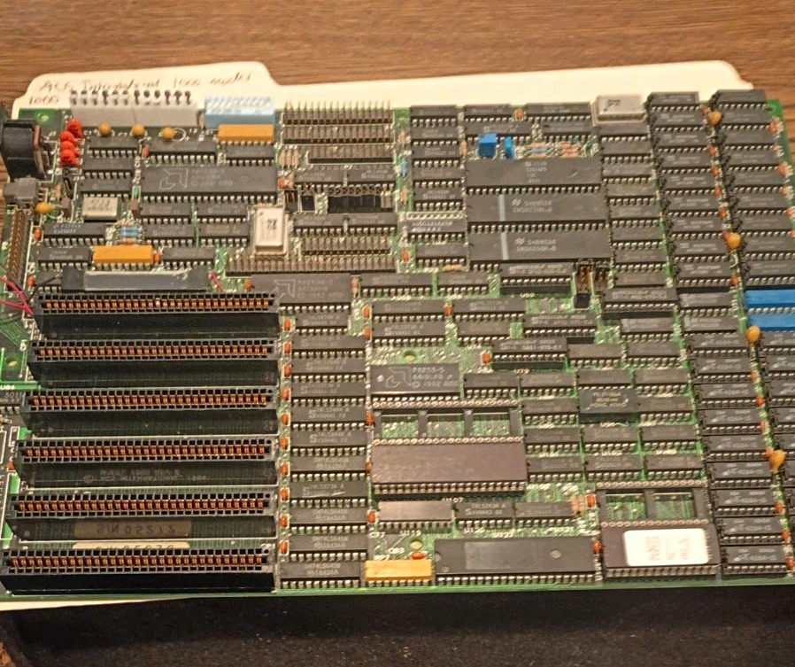Vintage ACS International ACS-1000 Model 1000 Rev B IBM PC XT Motherboard 1984