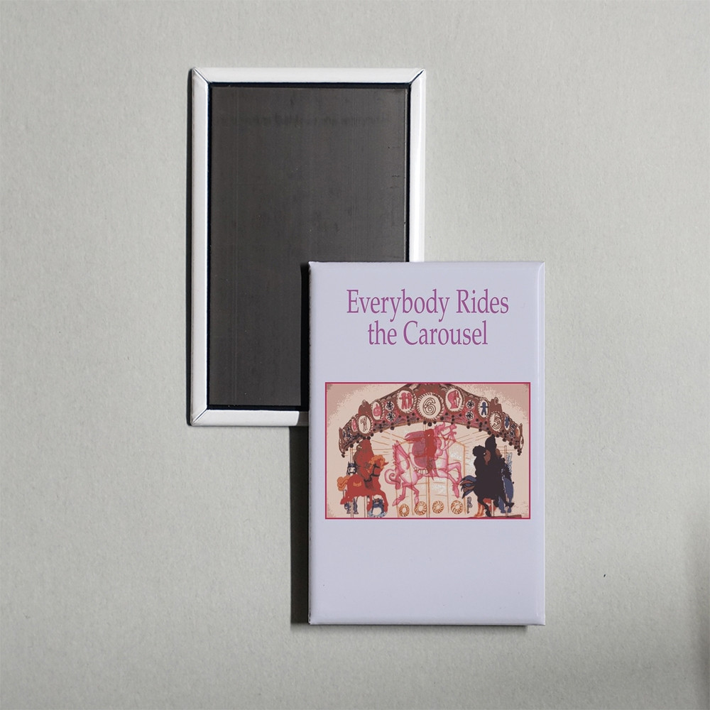 Everybody Rides the Carousel Mini Movie Poster Fridge Locker Magnet