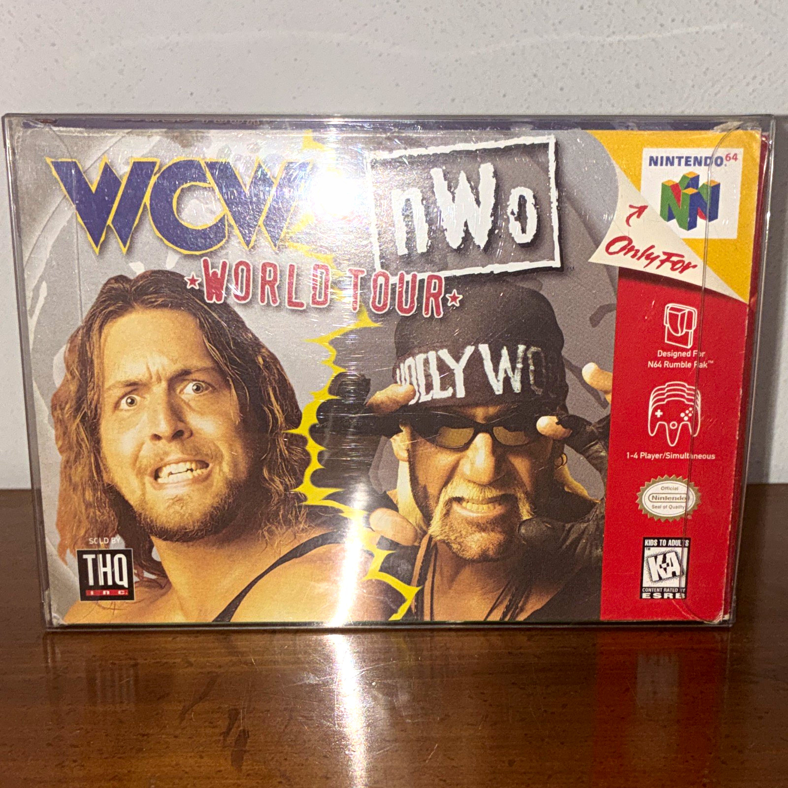 THQ WCW vs. nWo: World Tour Nintendo 64 (1997) NTSC-U/C w/ Manual Multiplayer