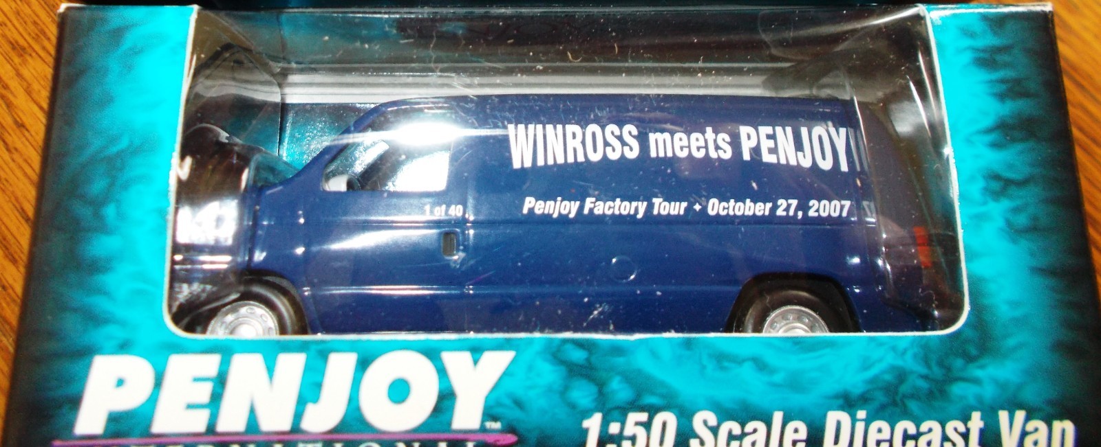 Winross Meets Penjoy \'07 Panel Van Penjoy Truck 1 of 40