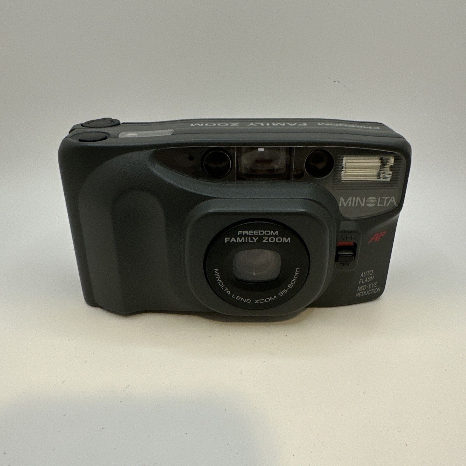 Minolta Freedom Family Zoom 35mm Film Camera All In One AS IS - Partially Tested
