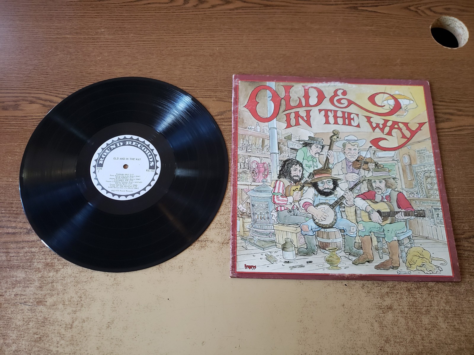 MEGARARE PROMO JERRY GARCIA 1970s VG+ Old & In The Way 103 LP33 see notes