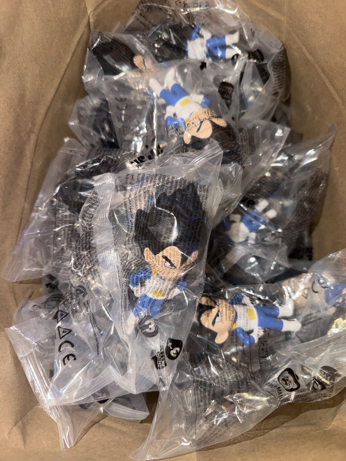 Burger King Dragon Ball Vegeta Happy Meal Toy Sealed  