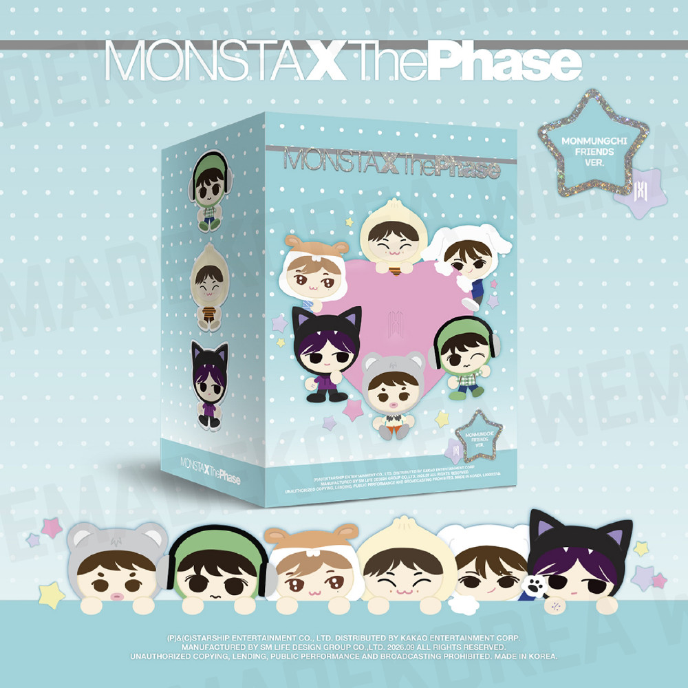 MONSTA X EP Album THE Phase MONMUNGCHI FRIENDS ver. Official Goods