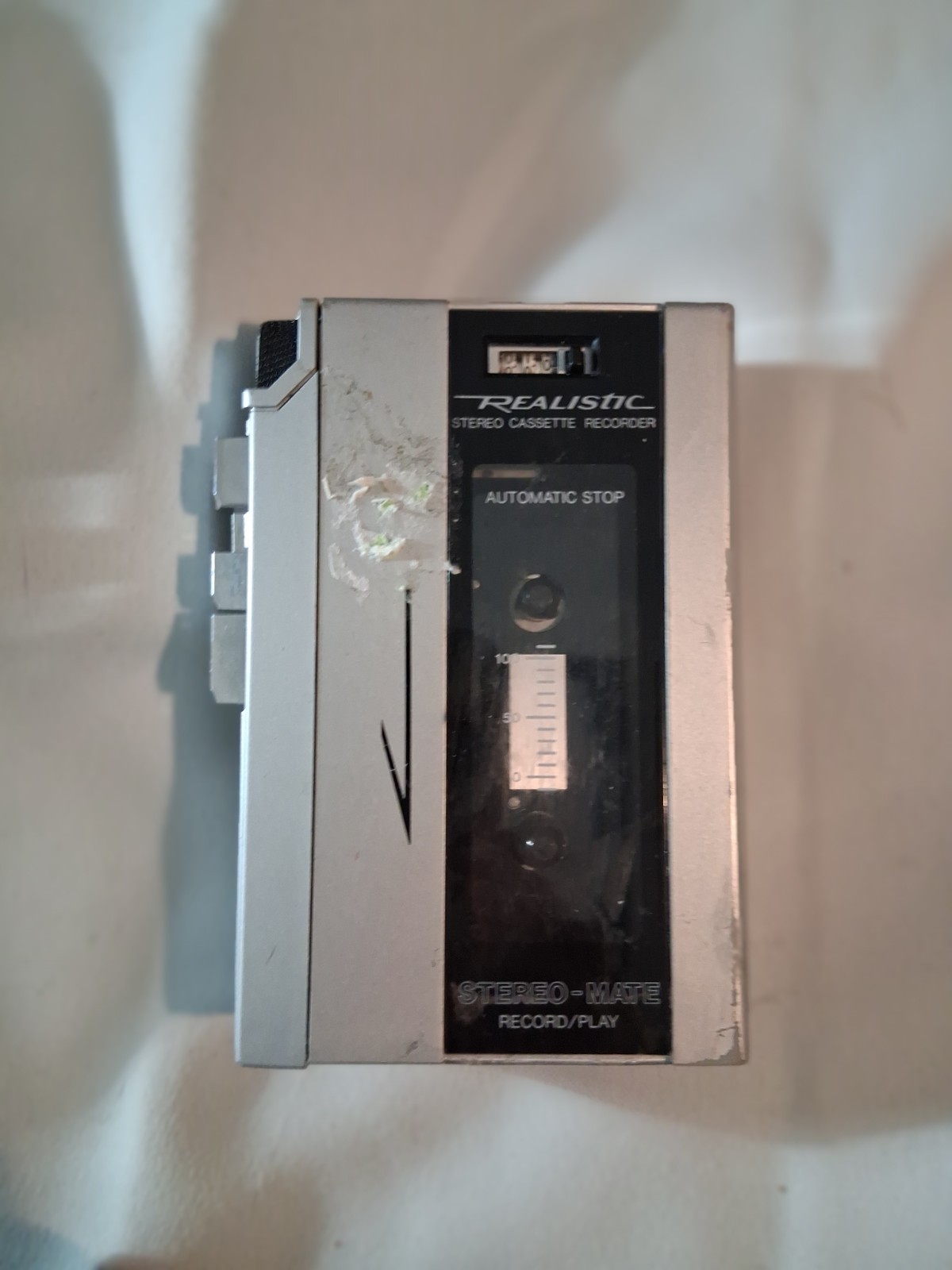 Realistic SCP-17 / 14-1037 Cassette Tape Recorder Partly Untested Partly Working Realistic SCP-17 / 14-1037 Cassette Tape Recorder Partly Untested Partly Working