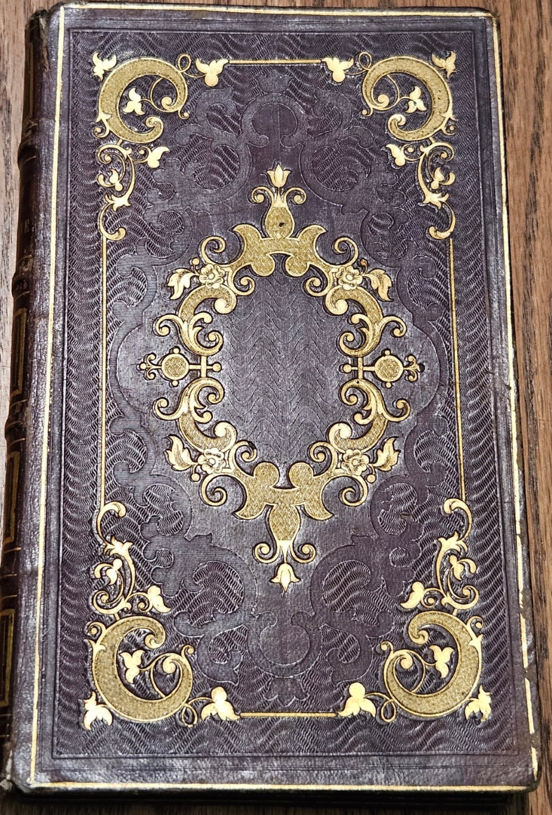 ANTIQUE 1845 Pierre Saintive Louis Veuillot French Novel Scarce Second Edition