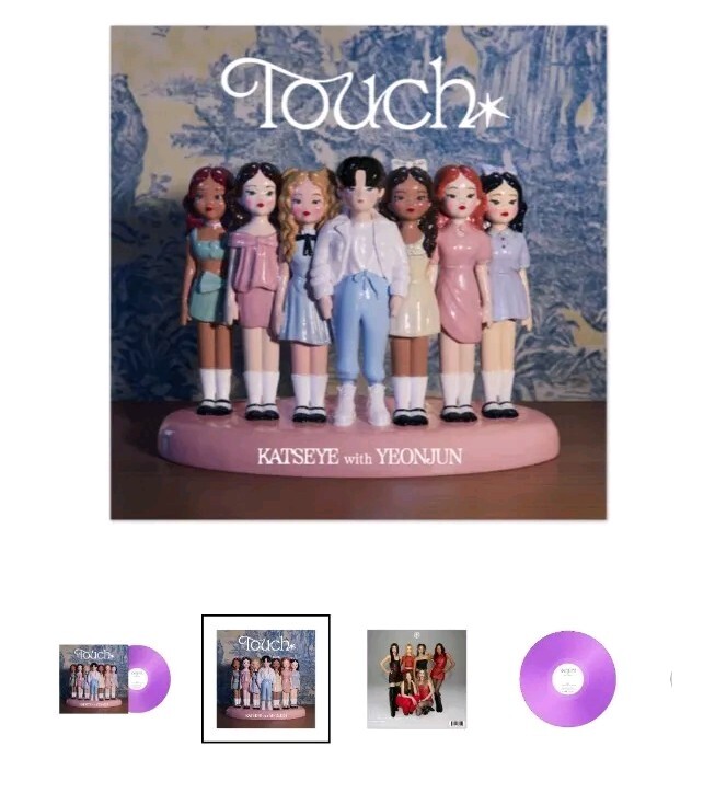 On Hand KATSEYE x Yeonjun VINYL Touch 7\