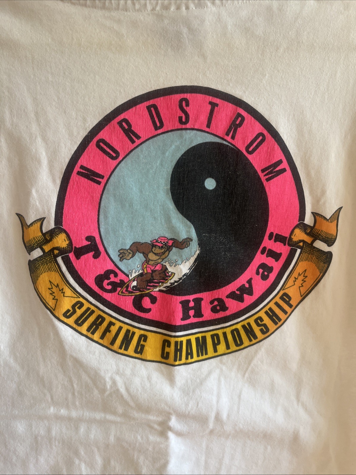 Vintage T&C Town Country Surf  1980s Thrilla Gorilla Nordstrom Championship