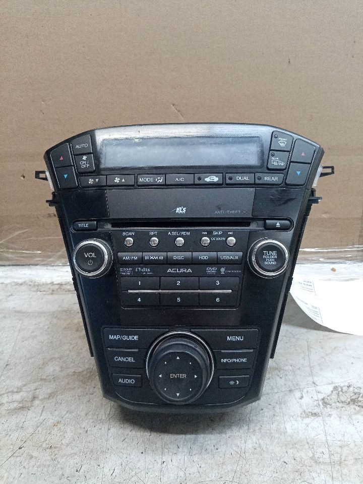 Audio Equipment Radio Receiver Advance VIN 6 8th Digit Fits 10-13 MDX 241172