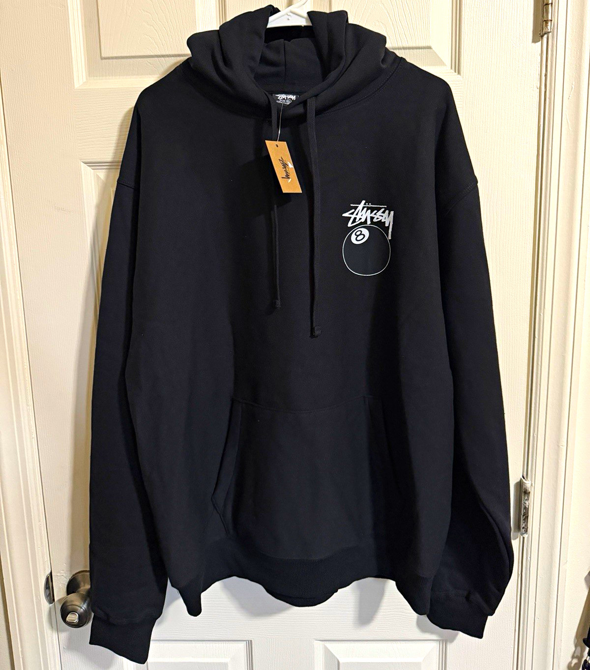 Stussy 8 Ball Hoodie Black Size XL