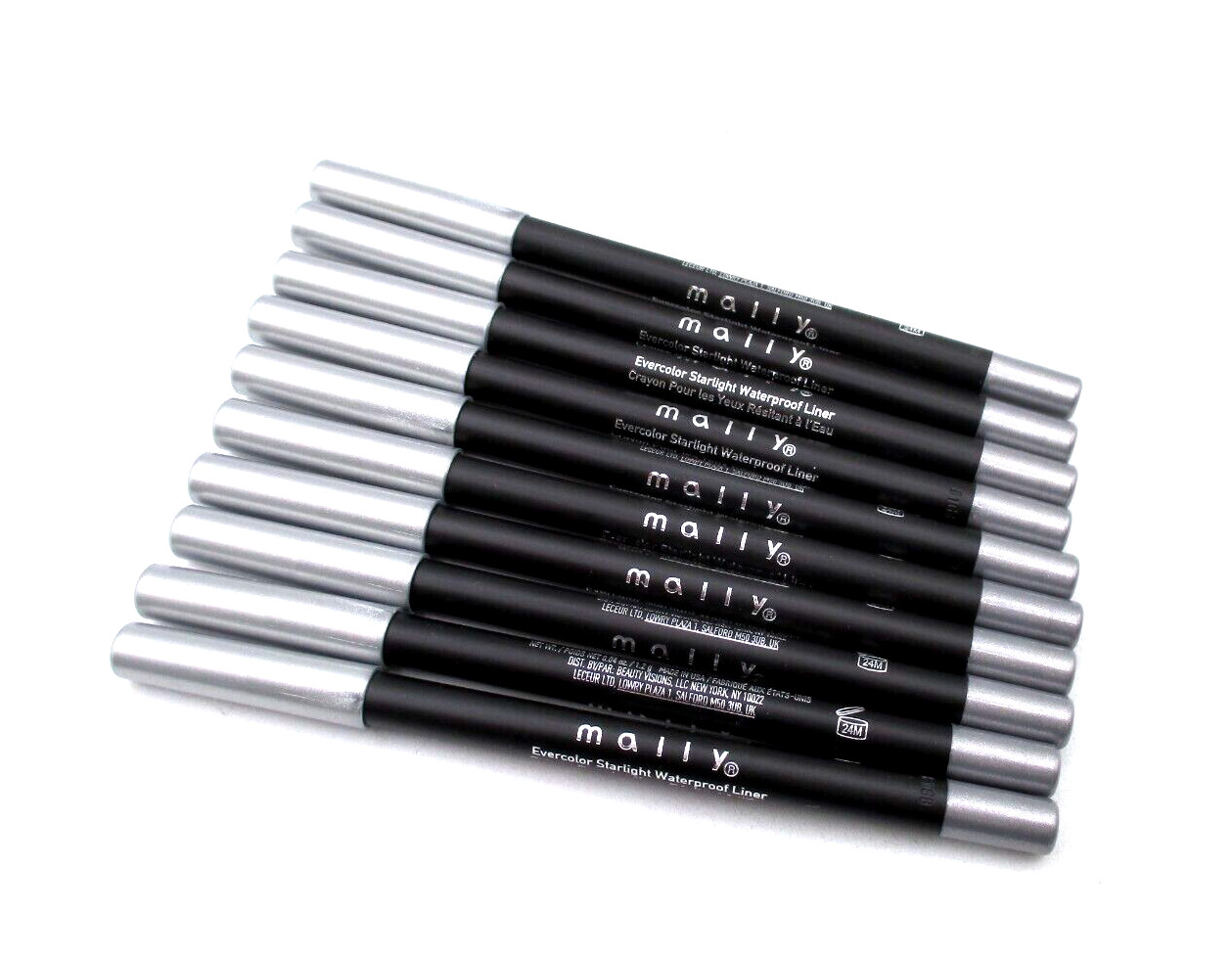 Lot of 10 Mally Evercolor Starlinght Waterproof Liner Starshine 0.04 oz x 10