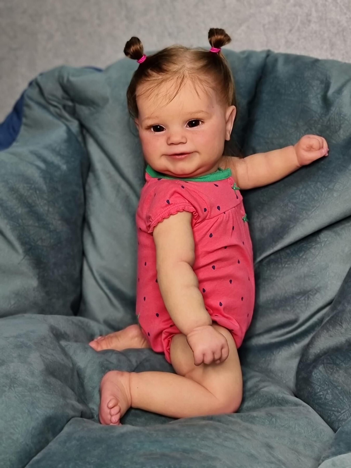 20inch Sweet Smile Reborn Baby Dolls Full Vinyl Body Girl Realistic Newborn Doll 20inch Sweet Smile Reborn Baby Dolls Full Vinyl Body Girl Realistic Newborn Doll