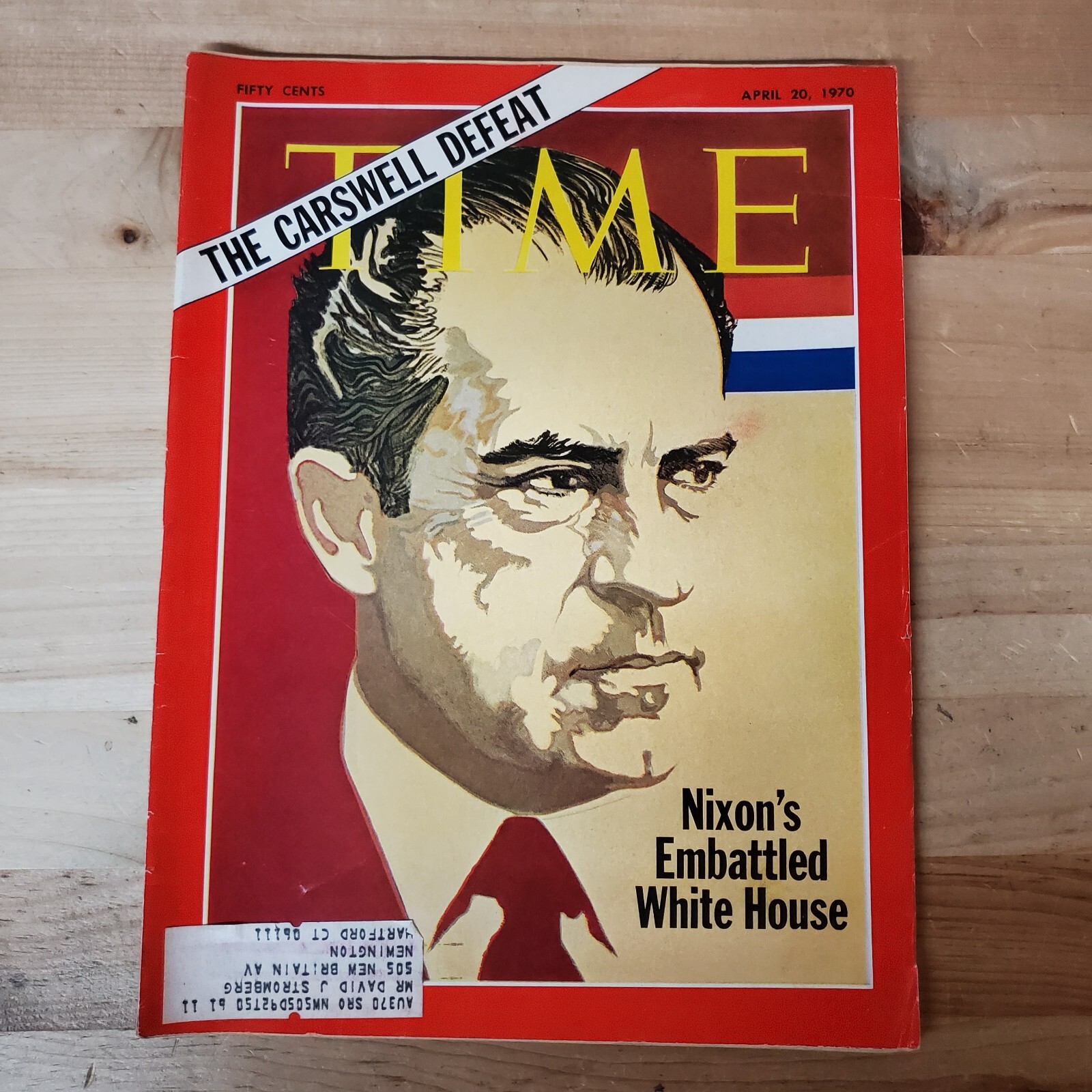 VTG Time Magazine April 20 1970 Richard Nixon\'s Embattled White House VTG Time Magazine April 20 1970 Richard Nixon\'s Embattled White House