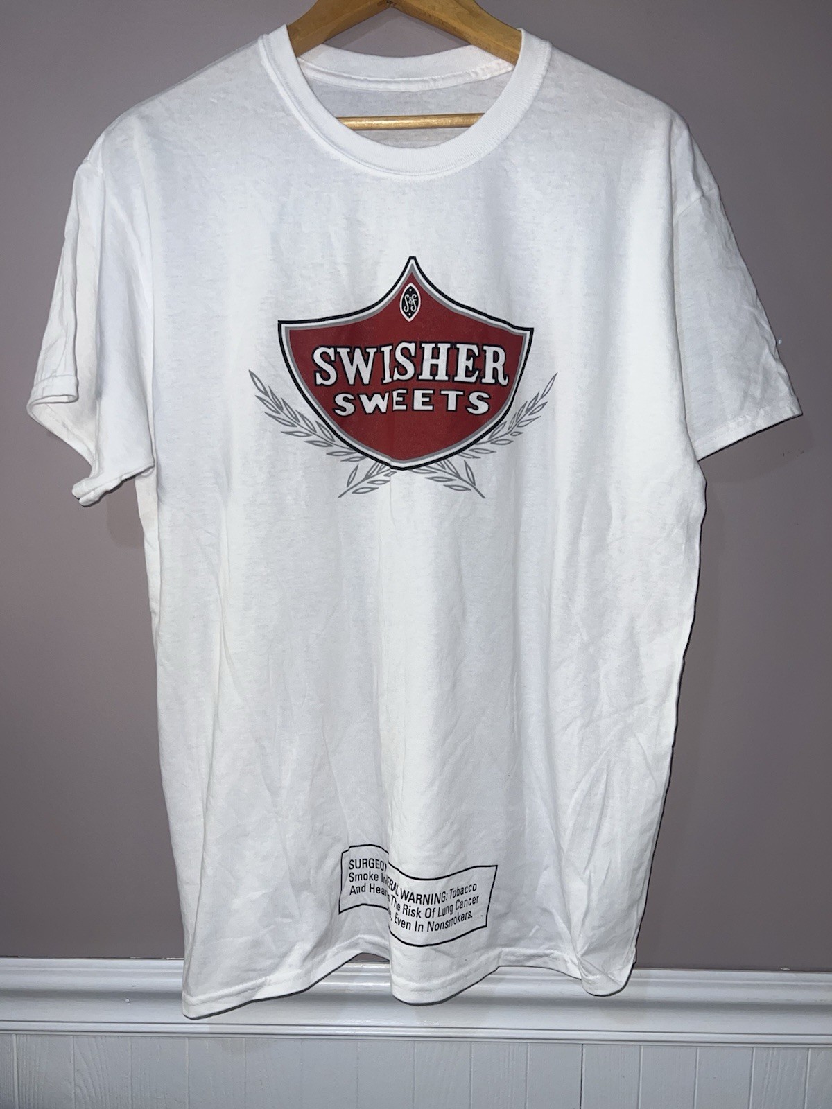 VINTAGE 1990’s SWISHER SWEETS PROM SHIRT  large