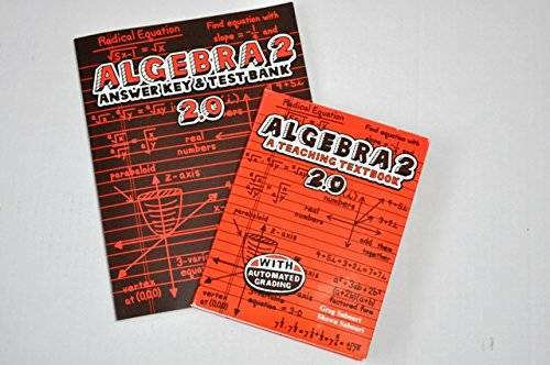 Teaching Textbooks Algebra 2 Answer Key and Test Bank - GOOD Teaching Textbooks Algebra 2 Answer Key and Test Bank - GOOD
