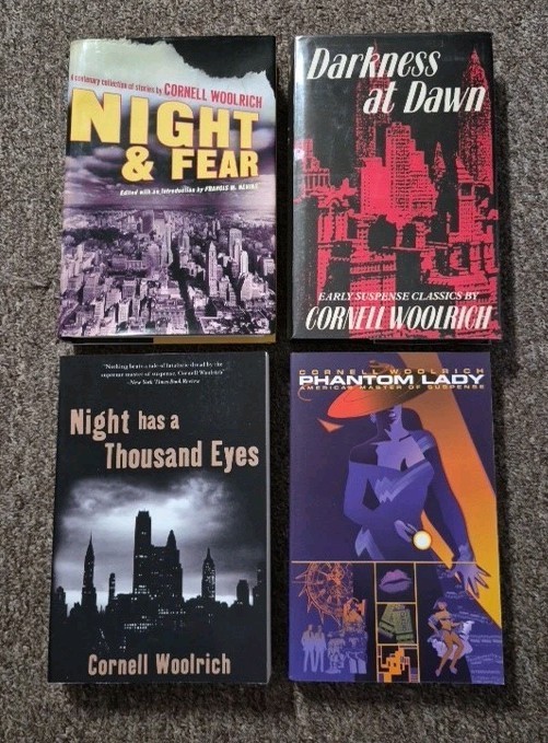 Cornell Woolrich, Lot of 4 Books