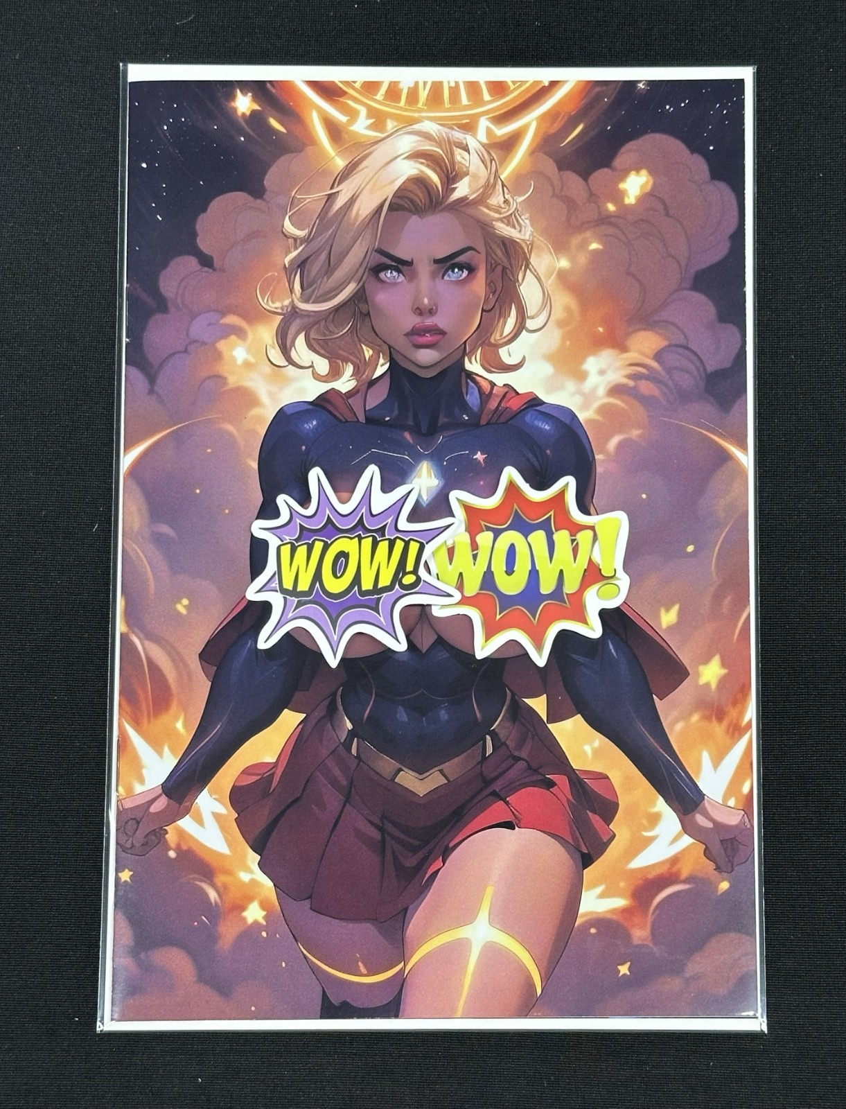 Keys Comics #1 Supergirl Naughty Virgin Cover NM LTD 100