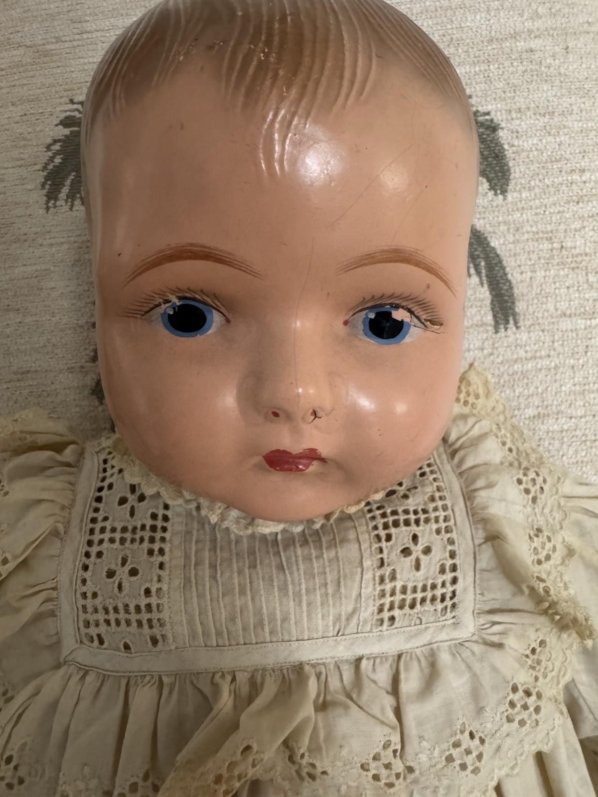 1920s-30s ? Antique Vintage Composition, 26 Inch Baby Doll