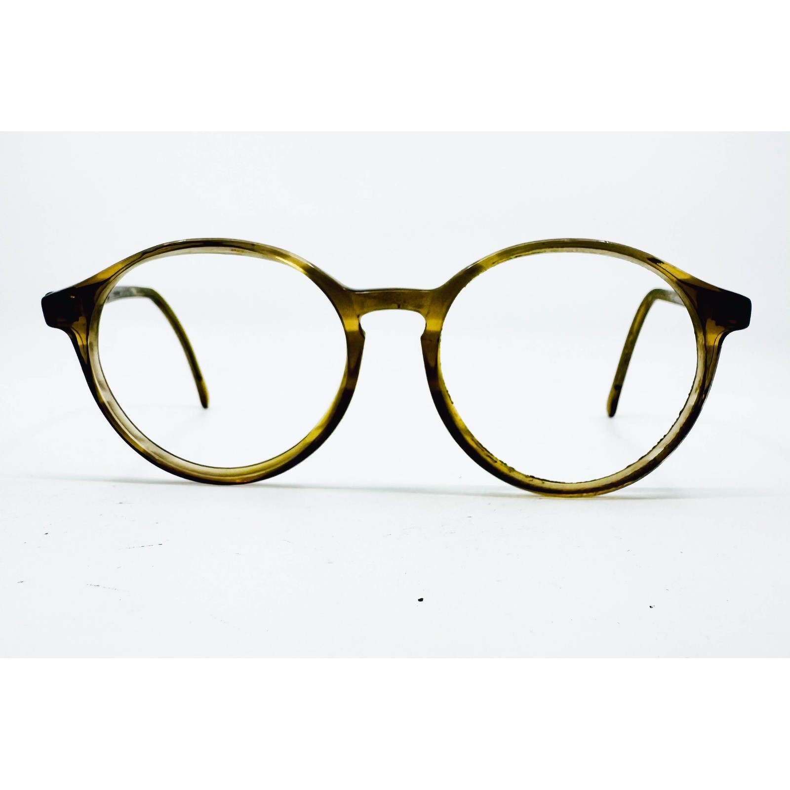 AO Safety Glasses Frames Mens Brown Round Z87 145 P3 48-22