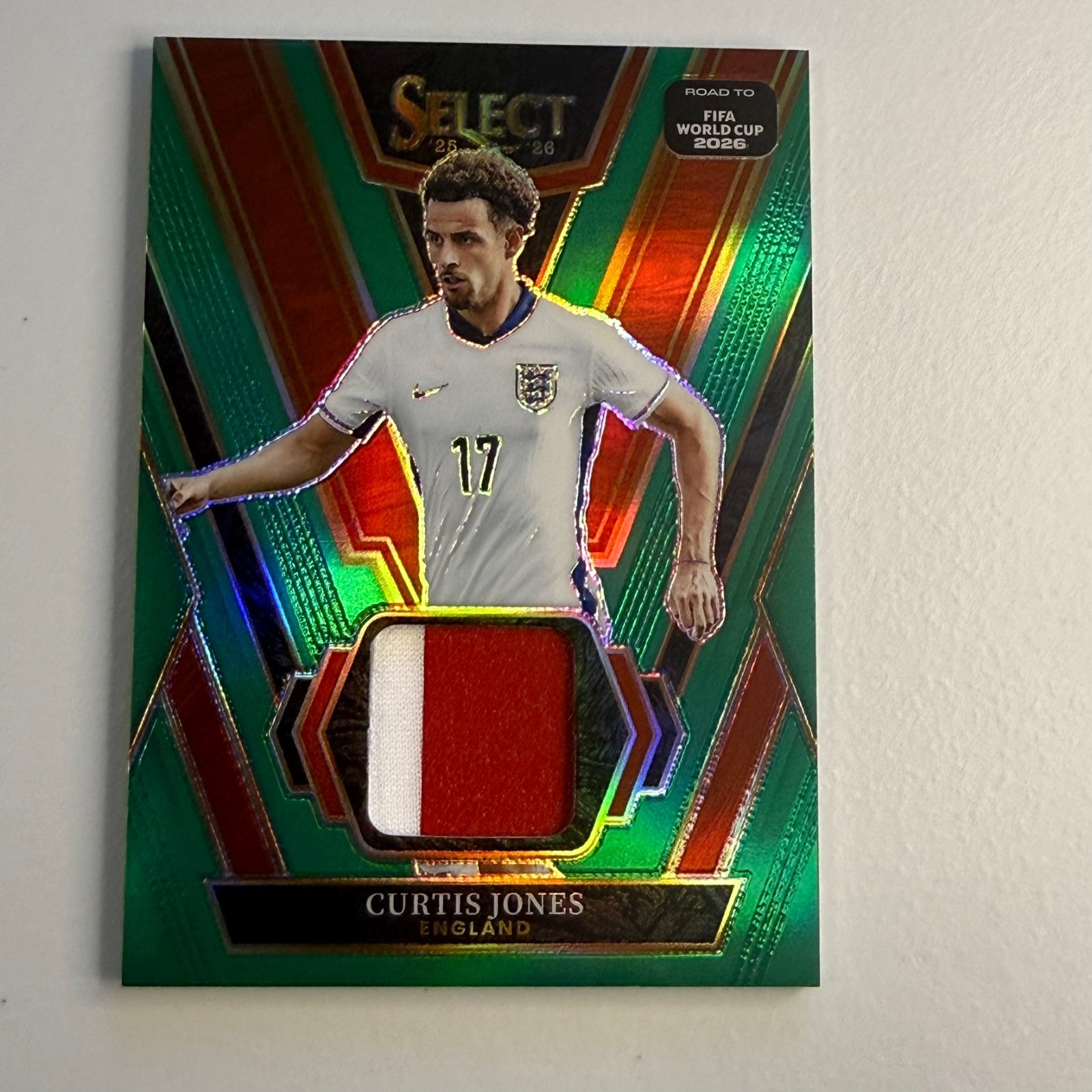 25-26 Panini Select Road to FIFA World Cup 26 #SW-CJS Curtis Jones patch #-5