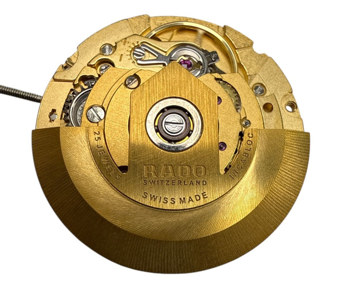 RADO Automatic Watch Movement 2836-2 | English–Spanish Day/Date At6 Swiss Made