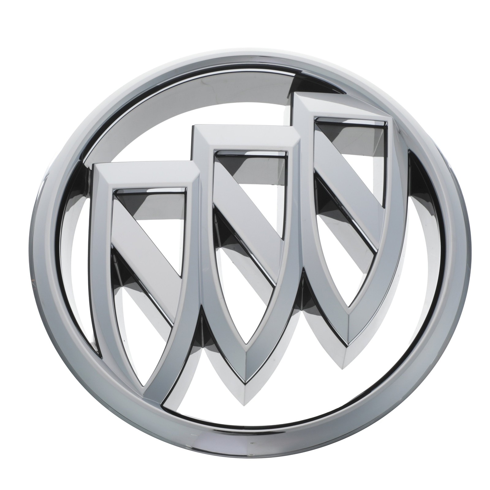 OEM NEW 2016-2018 Buick Envision Front Grille Tri Shield Emblem Chrome 23286071 OEM NEW 2016-2018 Buick Envision Front Grille Tri Shield Emblem Chrome 23286071