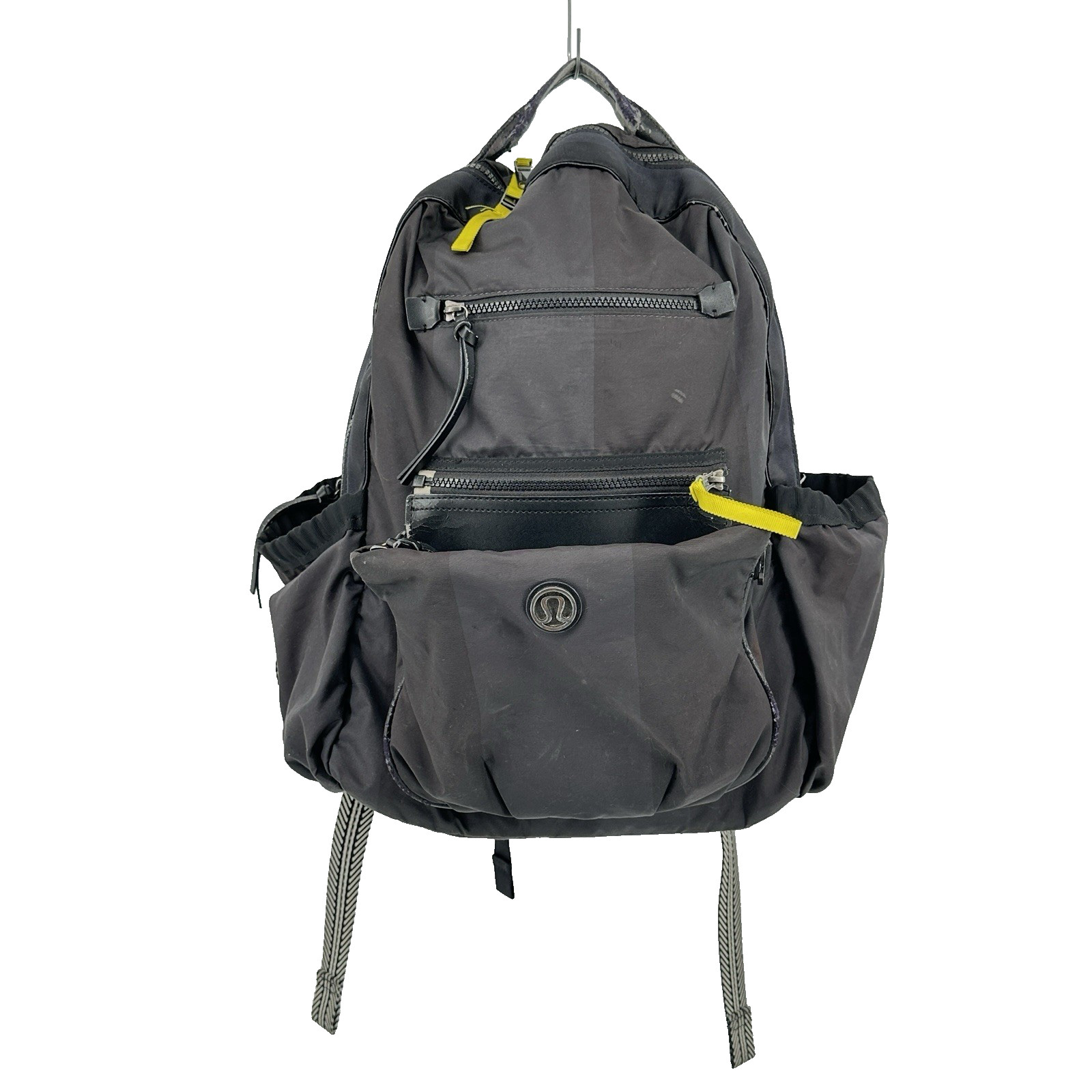 Lululemon Back To Class black Backpack Bag School Work Gym With Removable Pouch Lululemon Back To Class black Backpack Bag School Work Gym With Removable Pouch